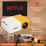 Mini Proyector Portátil + Buzo Manta de REGALO